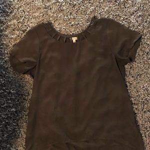 olive green blouse